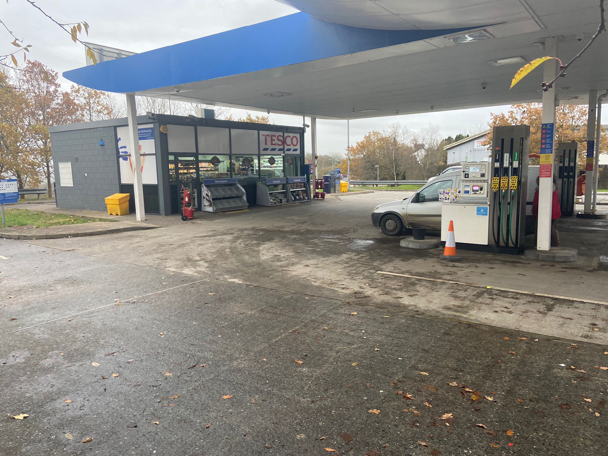 Launceston Tesco fuel station reopens following fire repairs